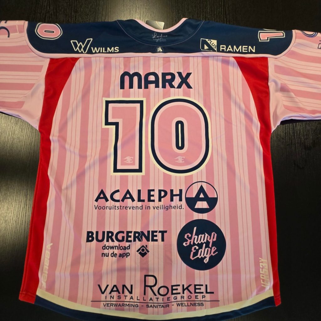 Pinktober-shirt #10 MARX – achterkant