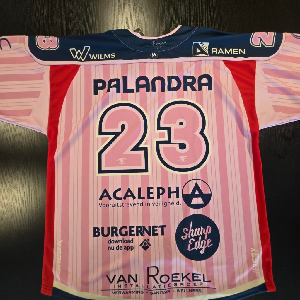 Pinktober-shirt #23 PALANDRA – achterkant