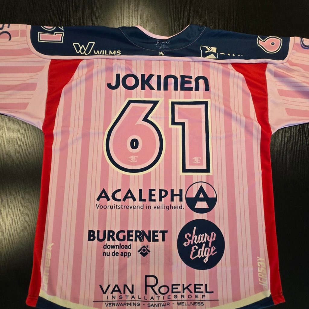 Pinktober-shirt #61 JOKINEN – achterkant