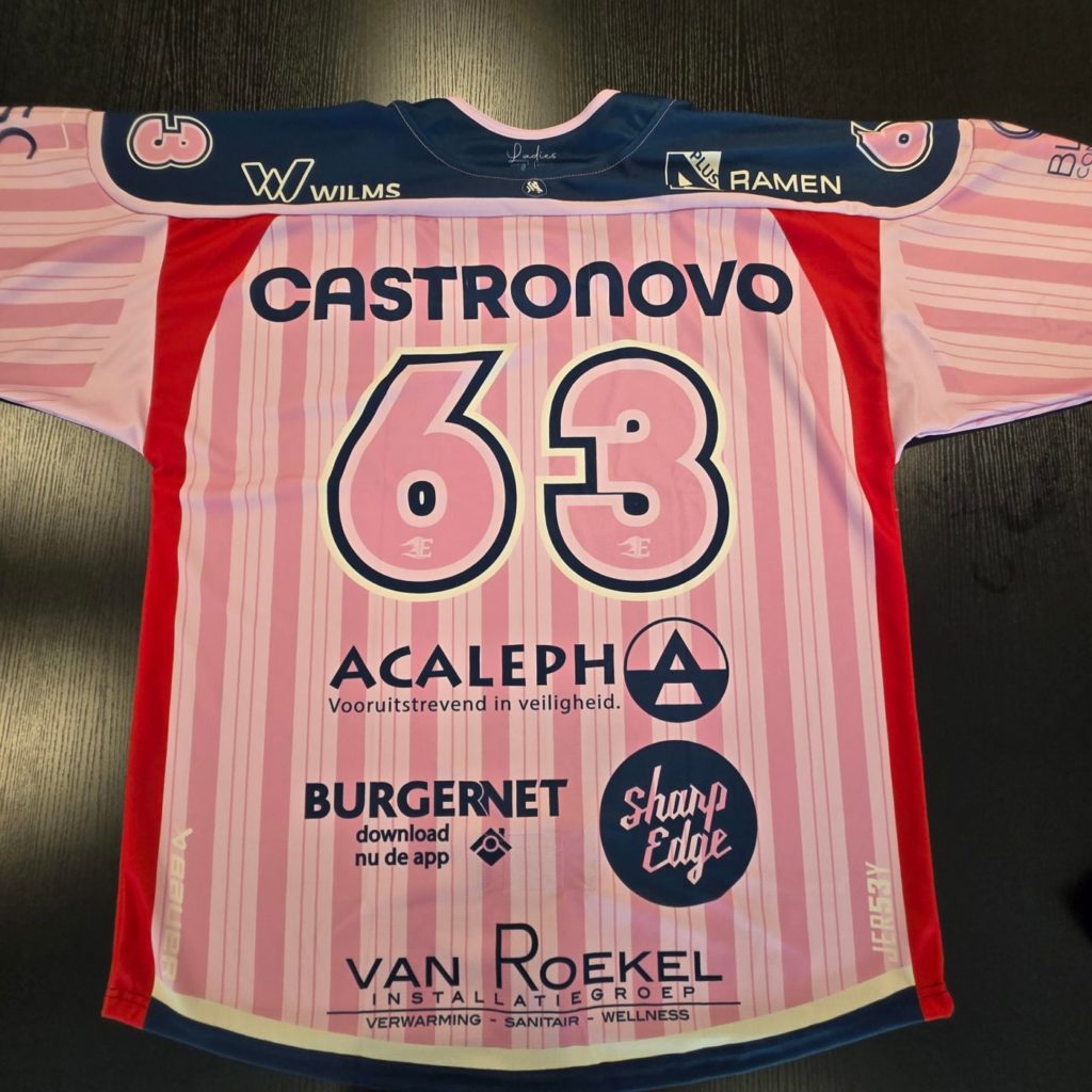 Pinktober-shirt #63 CASTRONOVO – achterkant