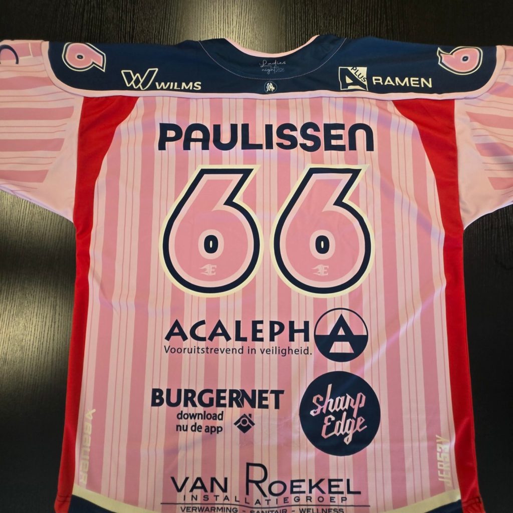 Pinktober-shirt #66 PAULISSEN – achterkant