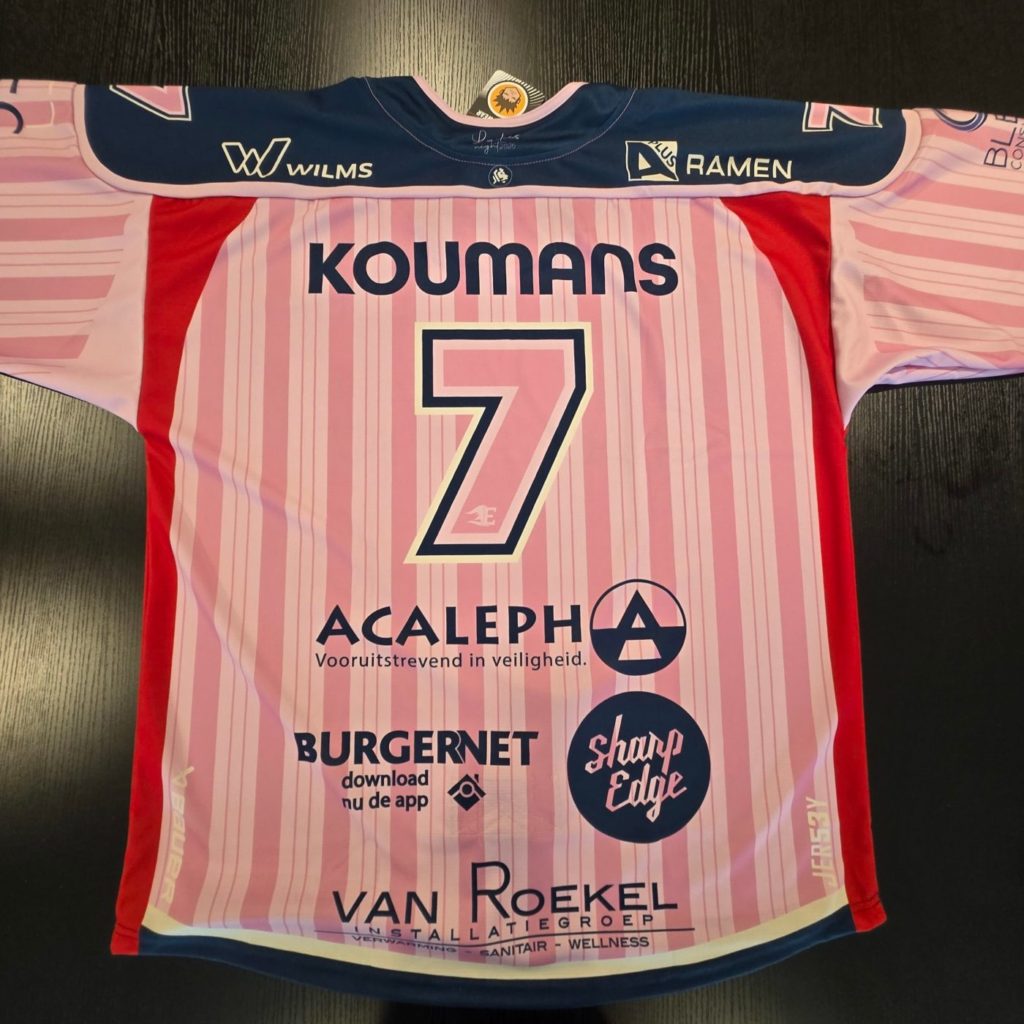Pinktober-shirt #7 KOUMANS – achterkant