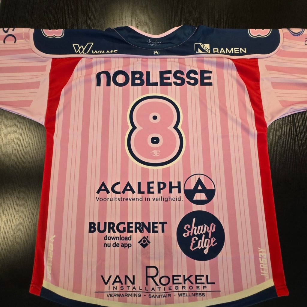 Pinktober-shirt #8 NOBLESSE – achterkant