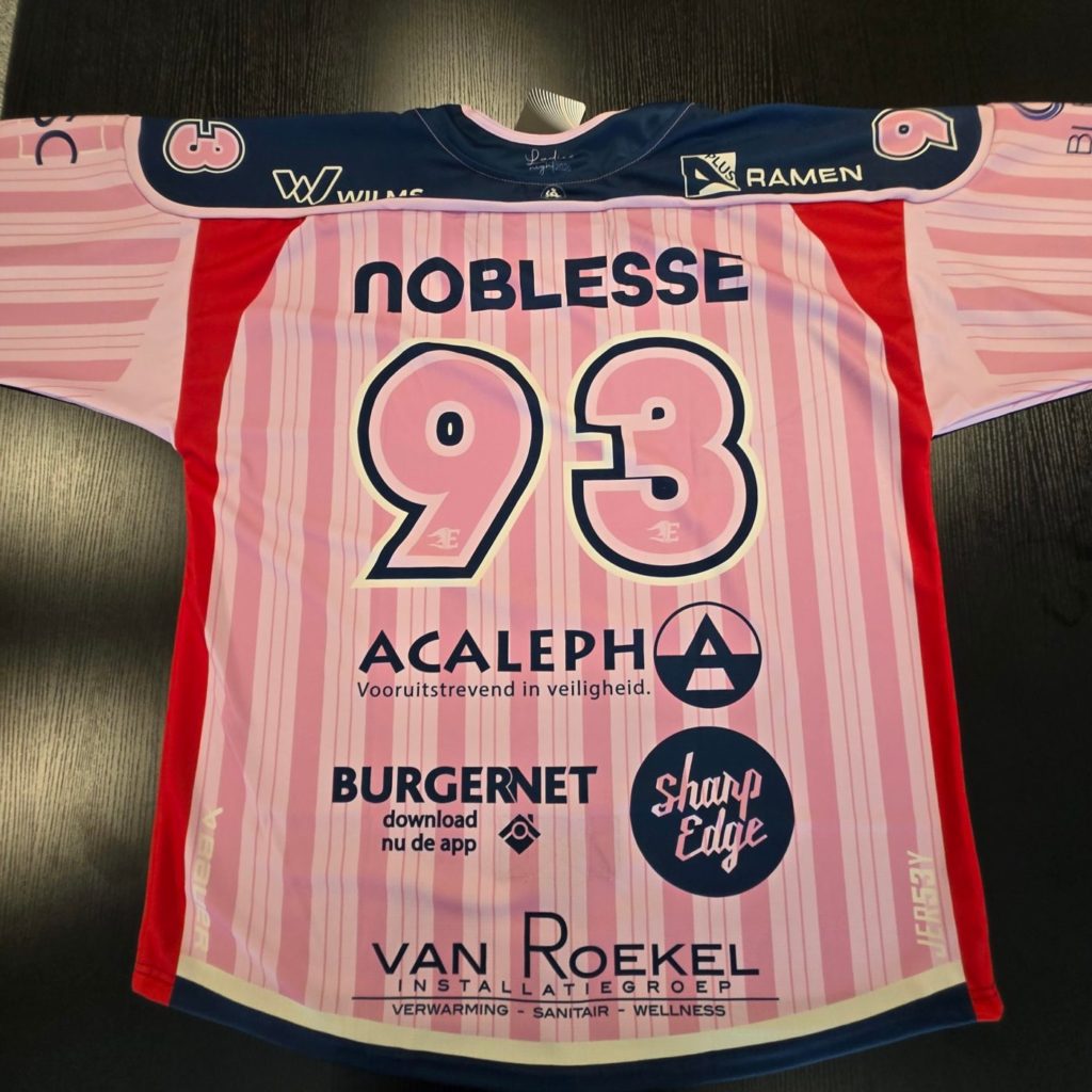 Pinktober-shirt #93 NOBLESSE – achterkant